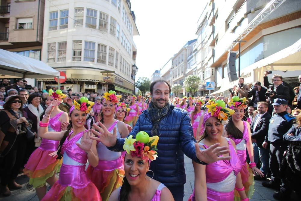 Roberto Vilar fue el encargado de dar el pregón en esta 49ª edición de la Feira do Cocido