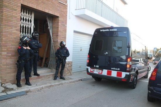 Operació policial al barri de Sant Joan