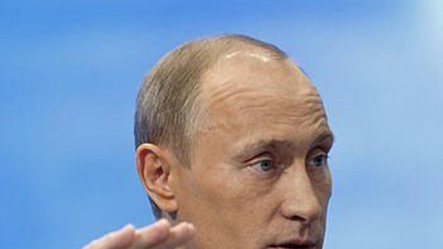 El primer ministro ruso, Vladimir Putin.