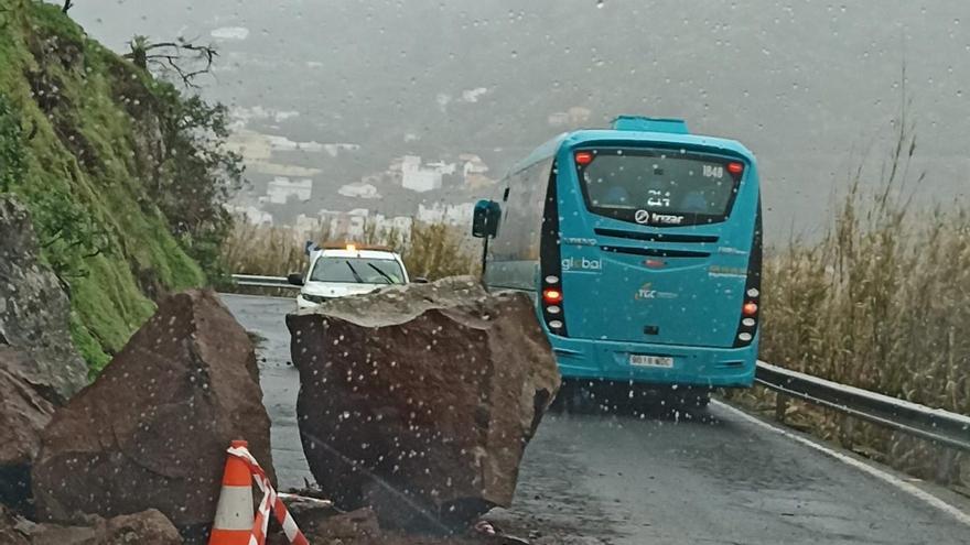 Los agricultores reciben el mejor regalo de Reyes con más lluvias en el norte de Gran Canaria