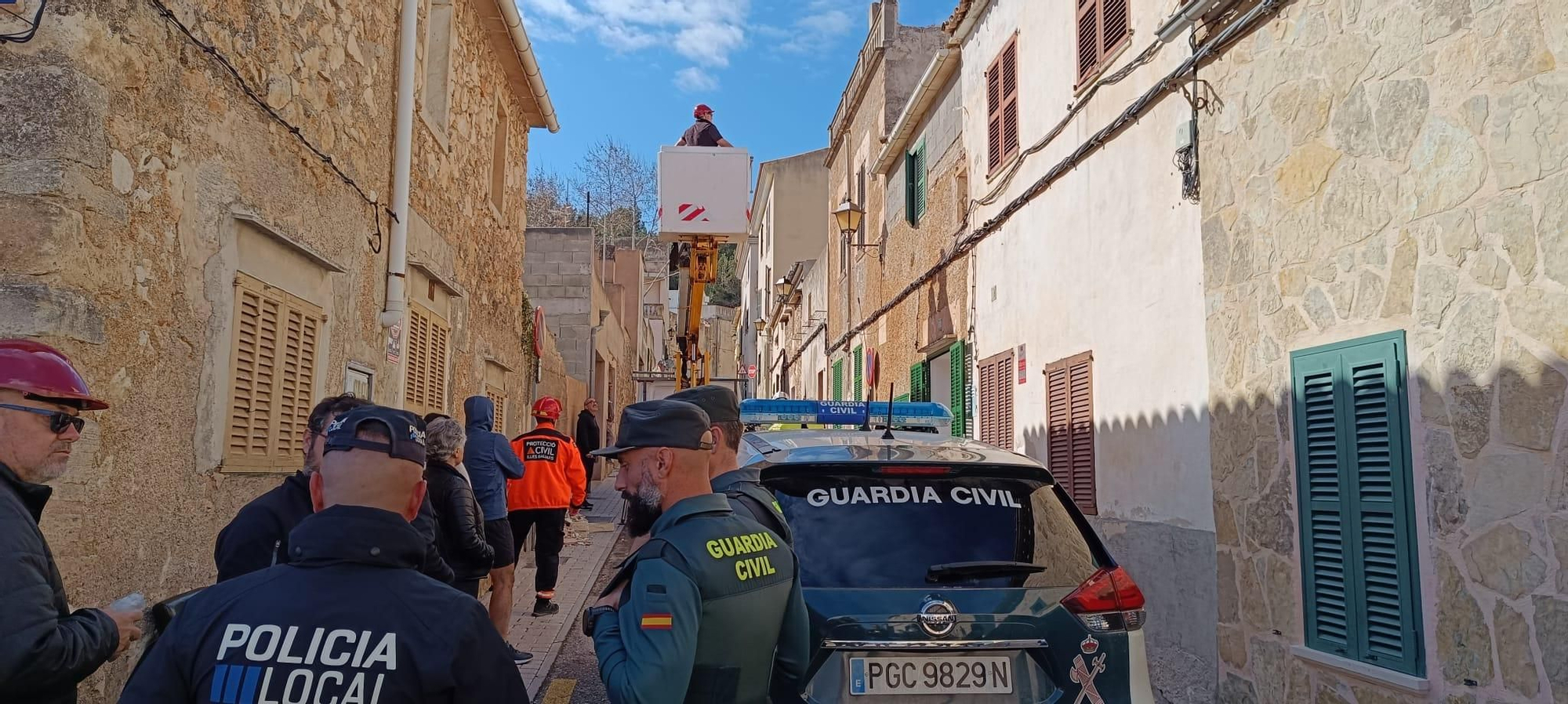 Derrumbe en Son Servera