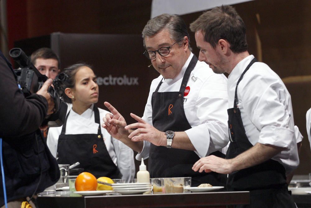 Classe magistral del xef gironí Joan Roca al Fòrum Gastronòmic