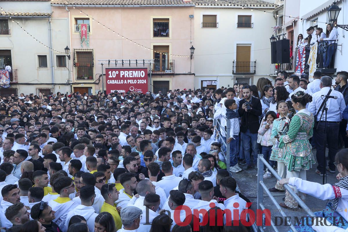 Entrega de premios del concurso de 'Caballo a pelo' en Caravaca