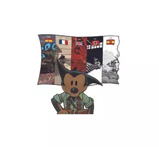 Pau dibuja la odisea de su abuelo contra el fascismo