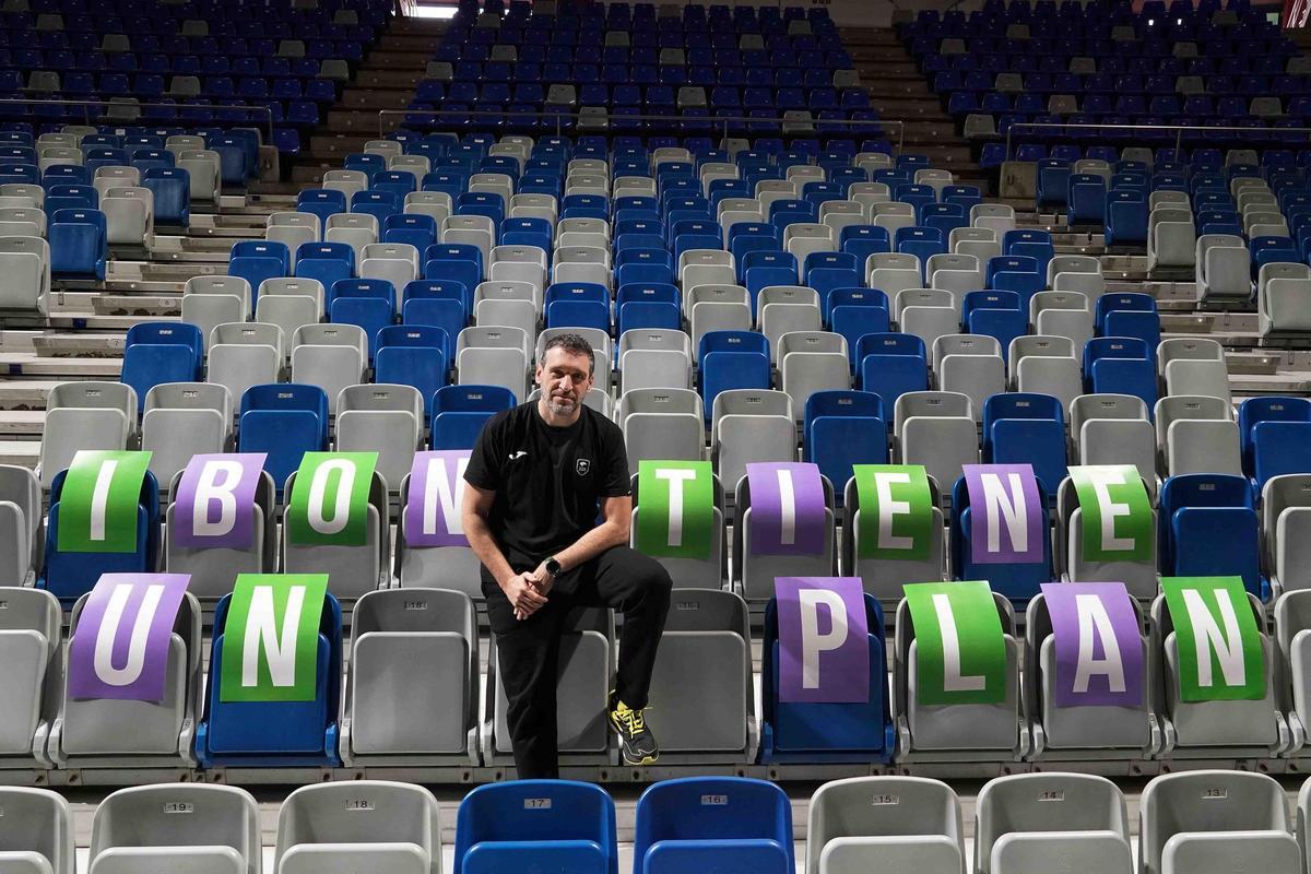 Ibon Navarro vive desde su llegada a Málaga su mejor etapa como entrenador.