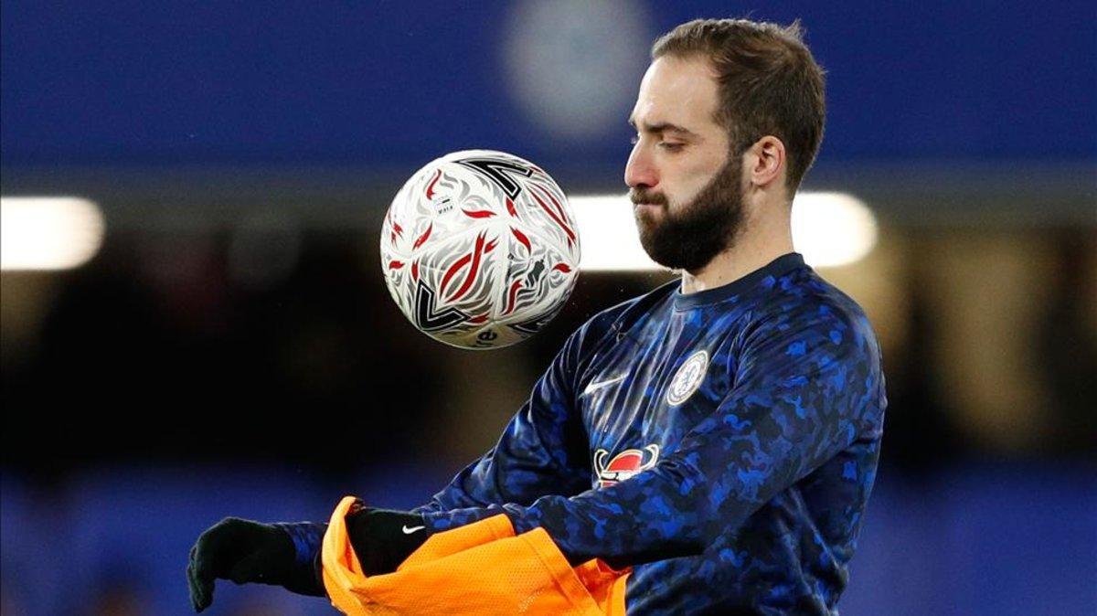 Higuaín disfruta ahora del fútbol