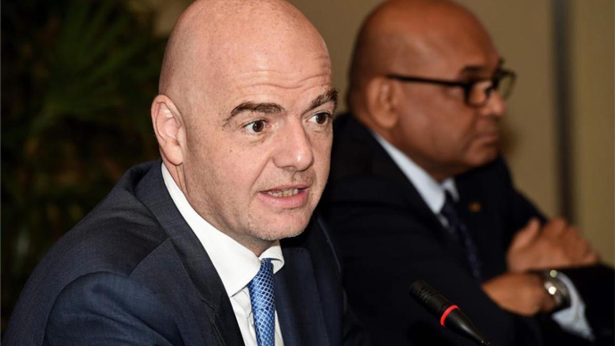 Infantino se encuentra en México para asistir al Congreso de la FIFA