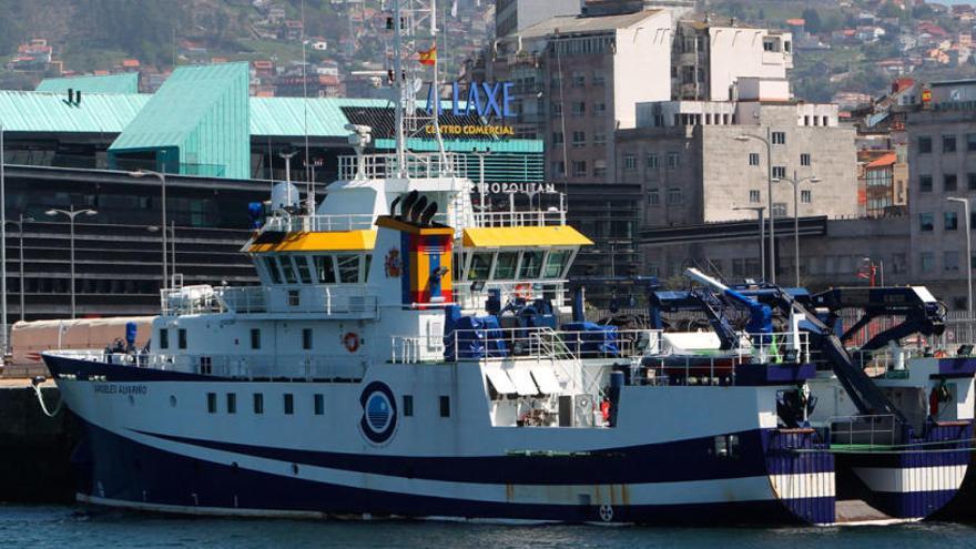 Una imagen de archivo del barco con base en Vigo. // R. Grobas