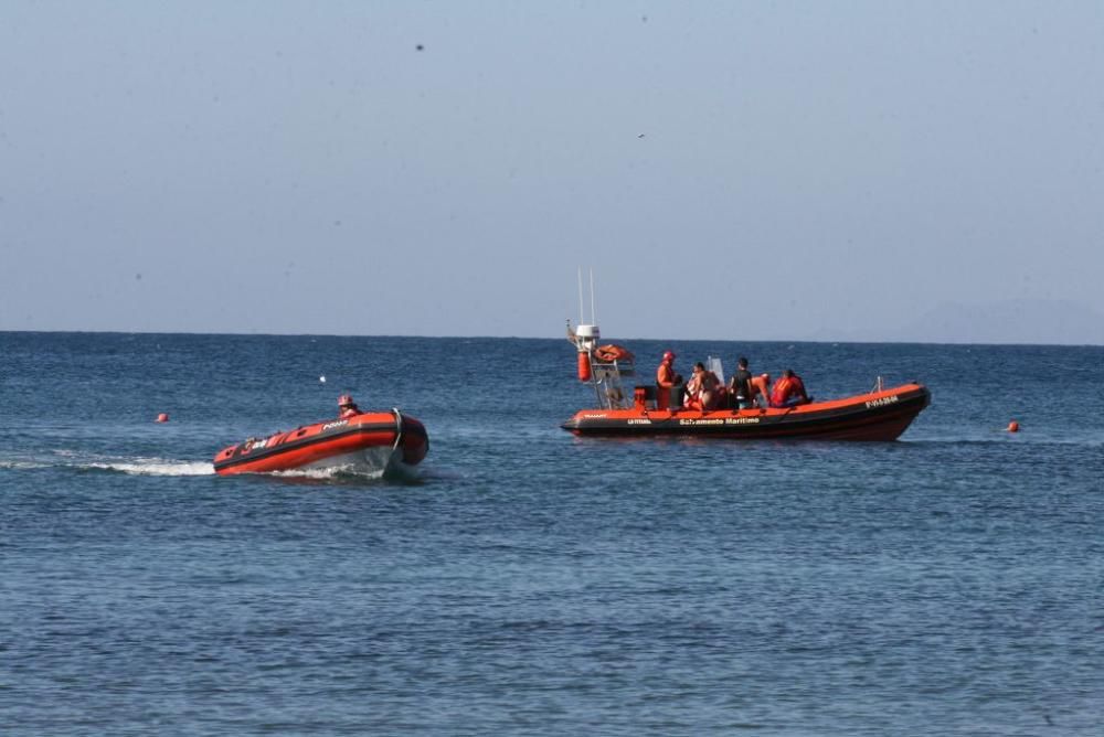 Simulacro de salvamento en Águilas