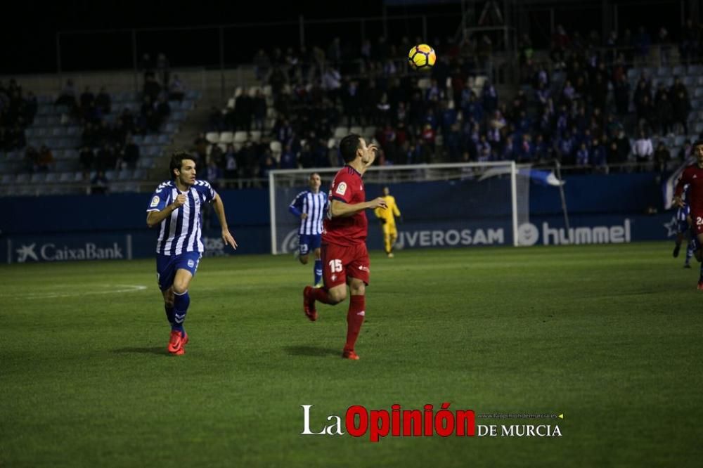 Partido entre el Lorca y el Osasuna