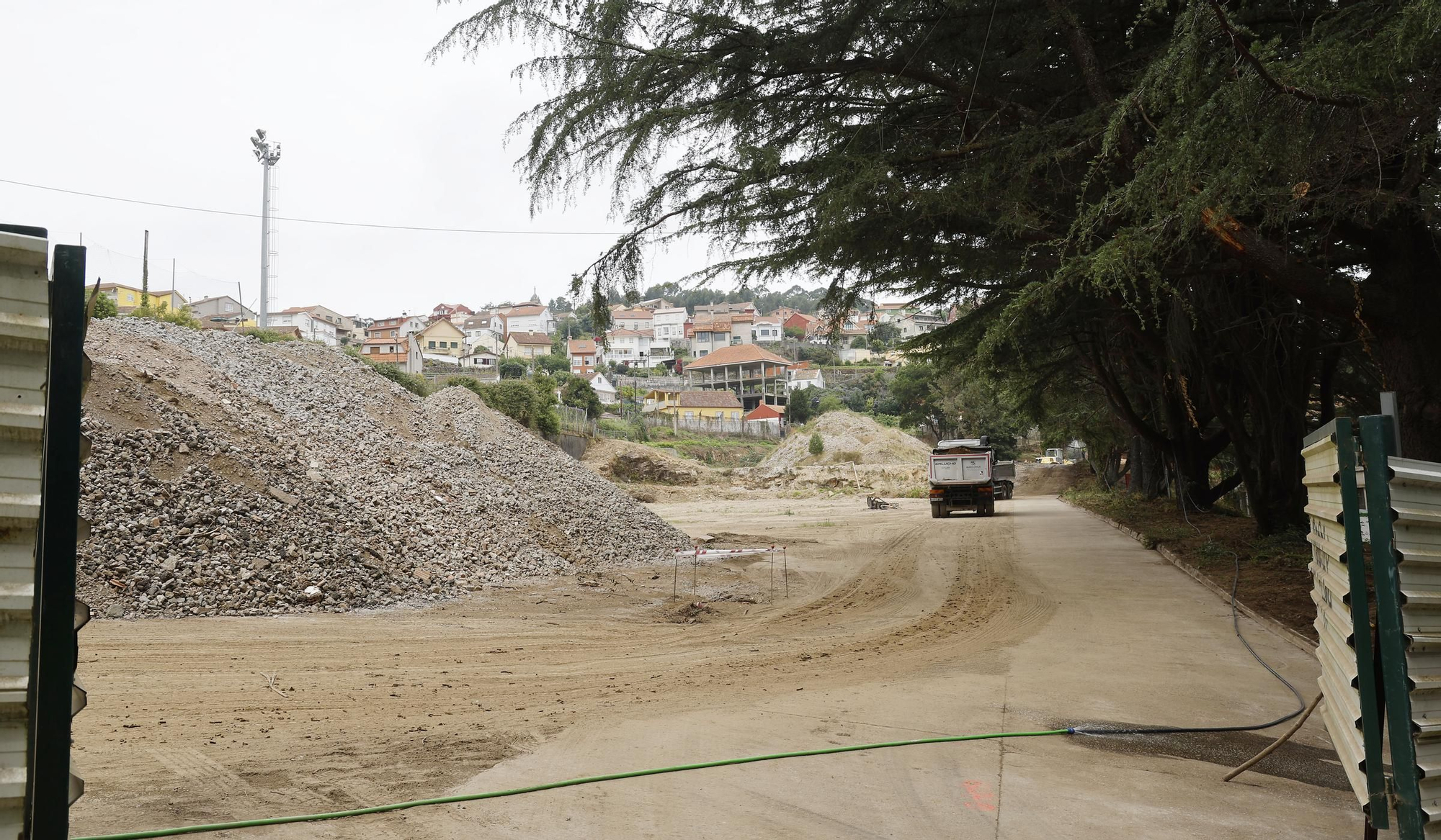 Obras de urbanización en el ámbito PS6 de la ETEA