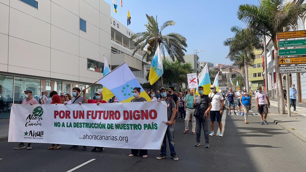 Manifestación contra Chira-Soria (16/10/21)