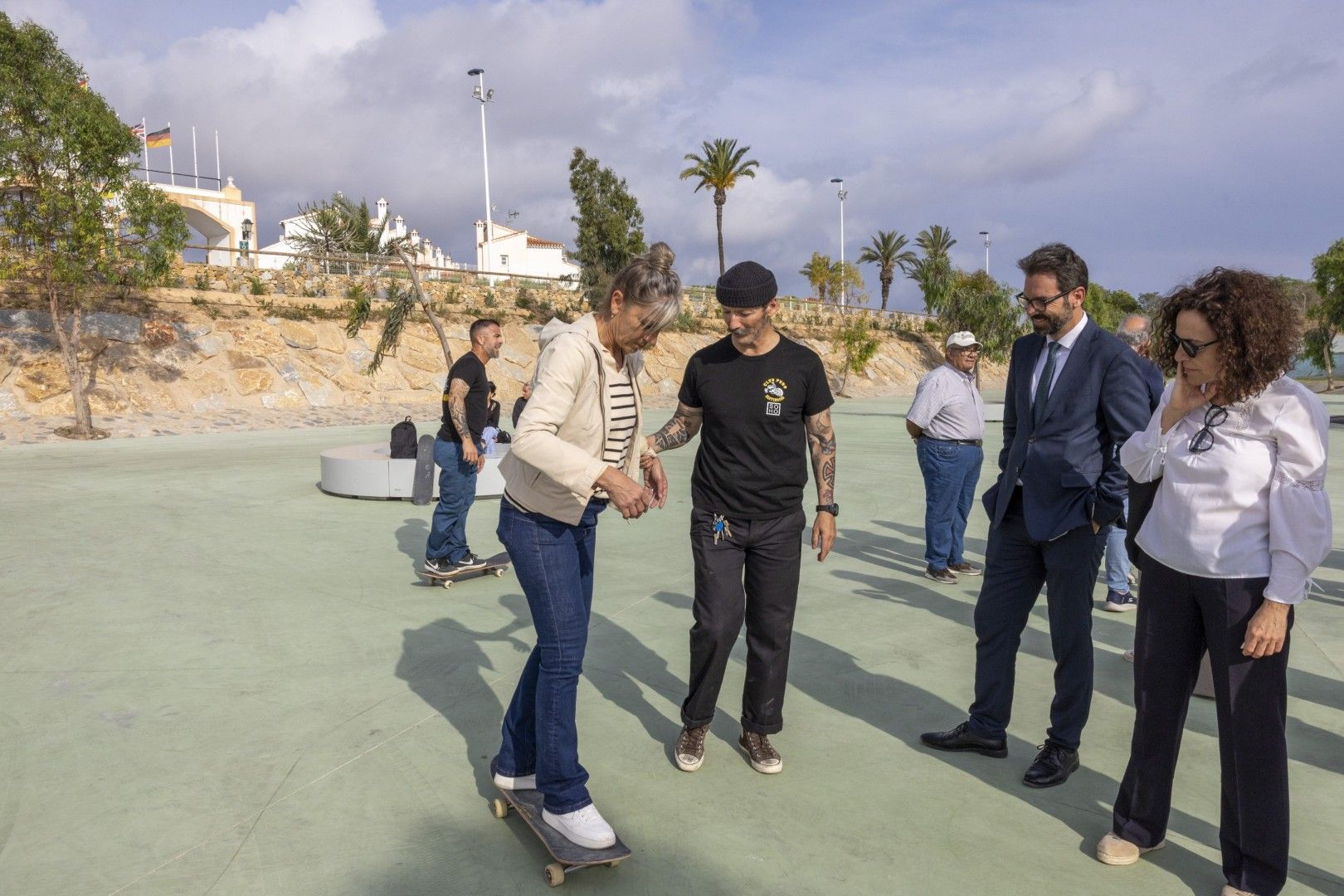 Parque inundable y skateboard en Torrevieja