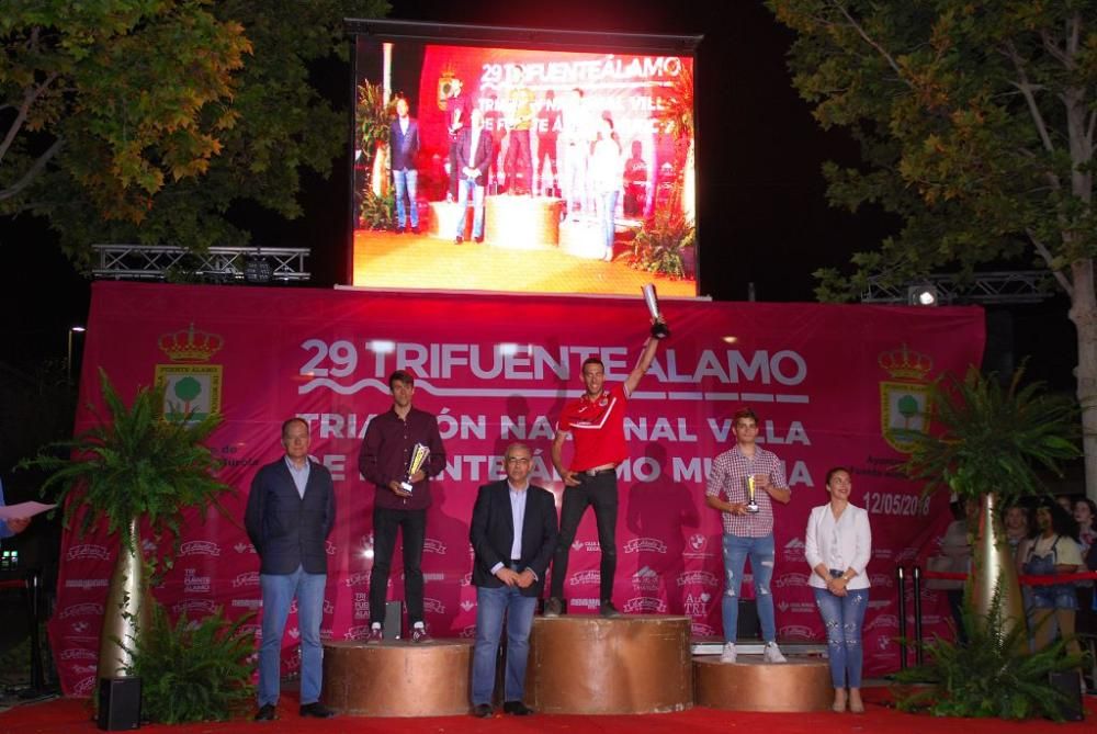 Entrega de premios del Triatlón de Fuente Álamo