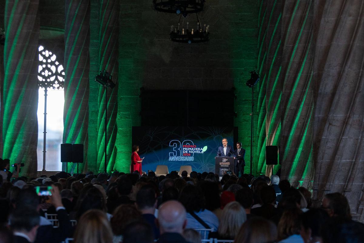 La Lonja de València acoge por primera vez el Premio Primavera de literatura