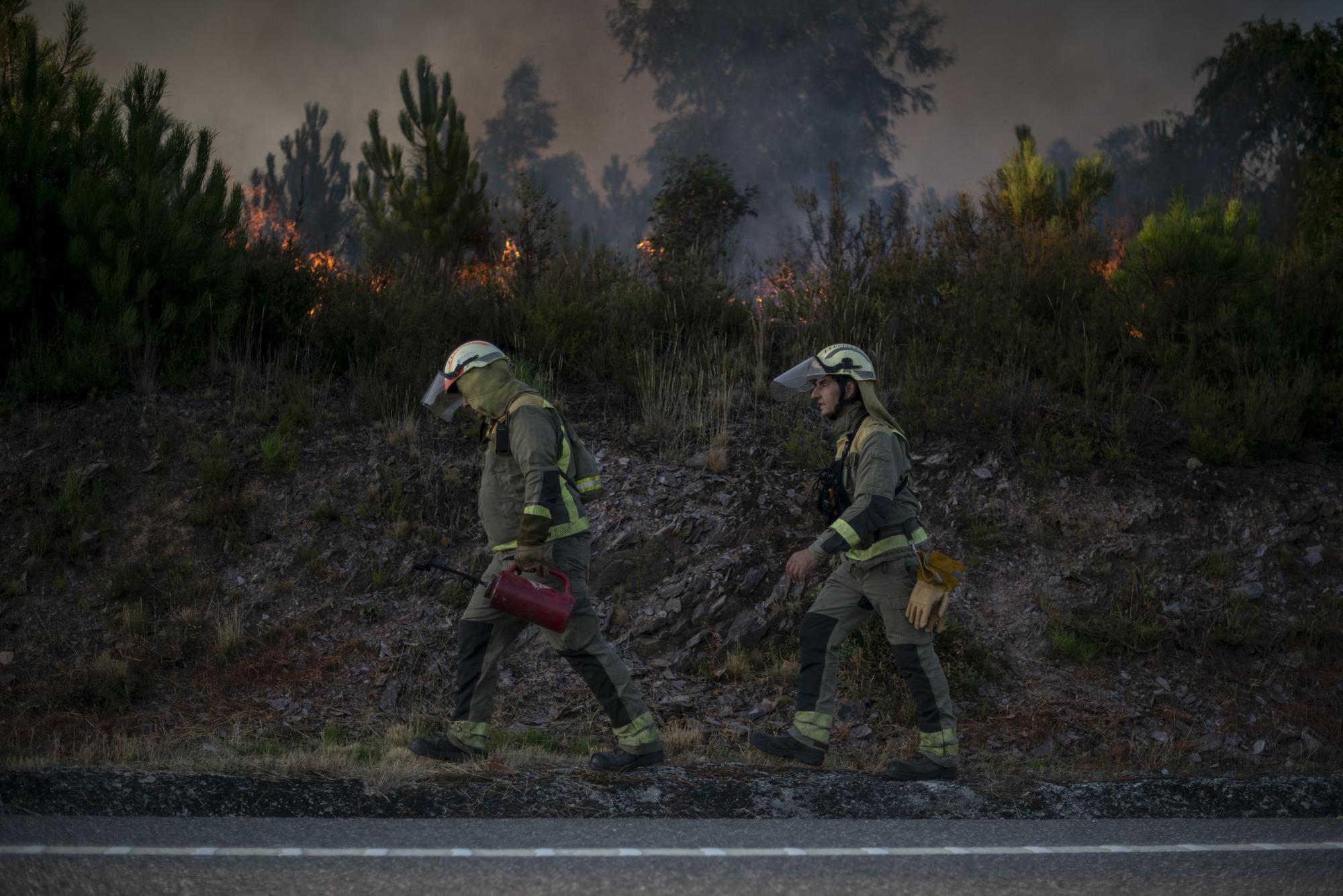 Incendio en Verín