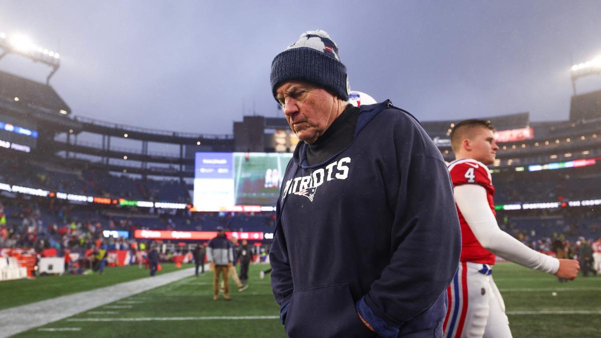 Bill Bellichick se retira del encuentro ante Los Angeles Chargers