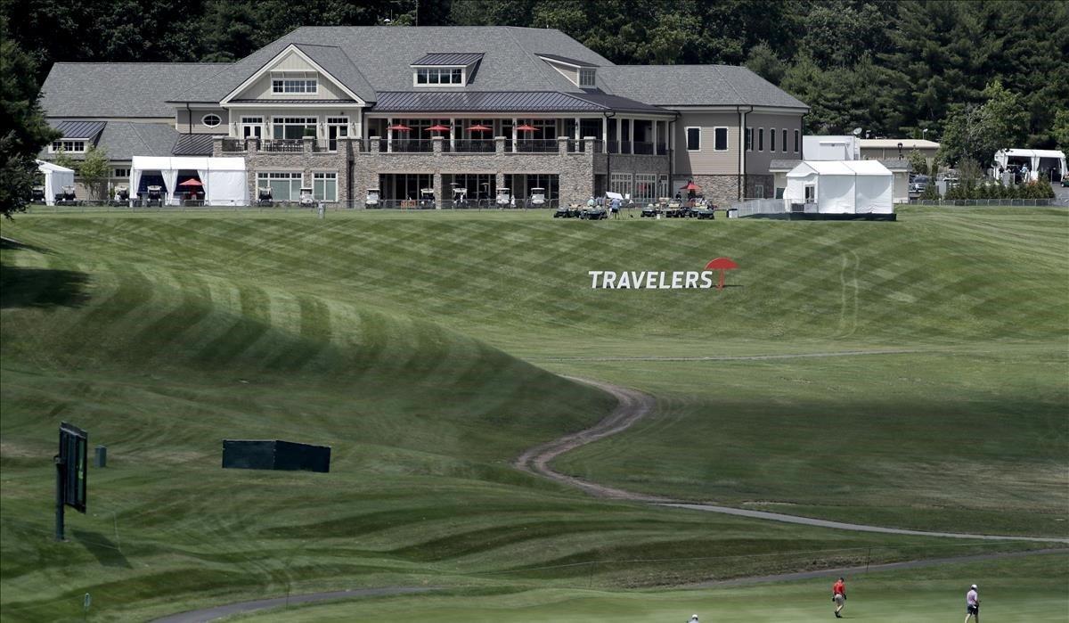 segea53874989 the clubhouse is visible during a practice round ahead of th200625101415