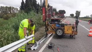 Licitan por 12 millones de euros el mantenimiento y la conservación de cerca de 120 km de carreteras en Tarragona y Ebro