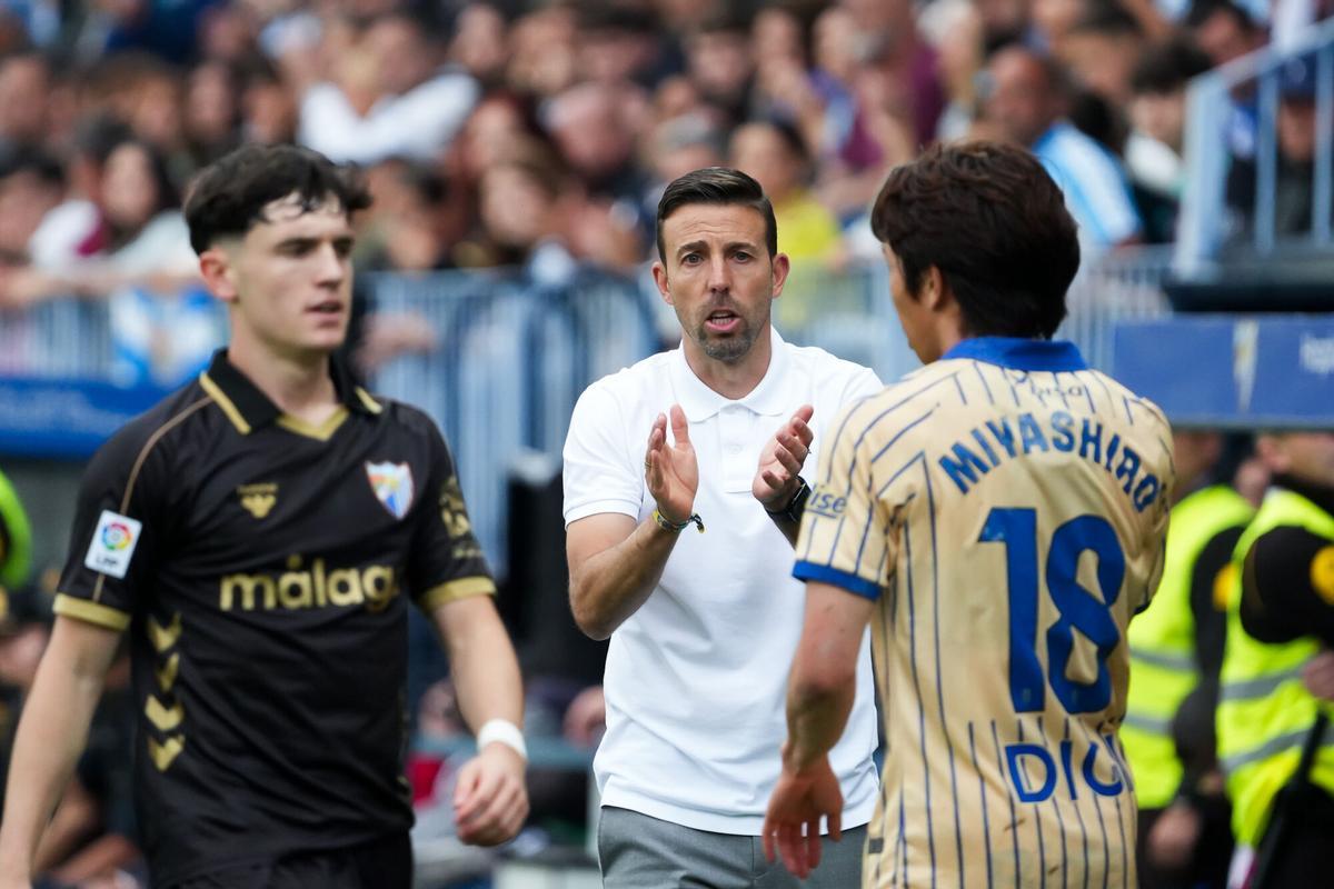 El Málaga CF - UD Las Palmas, en imágenes