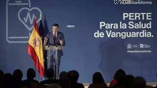 Sánchez anuncia una inversión de casi 1.500 millones para transformar la sanidad
