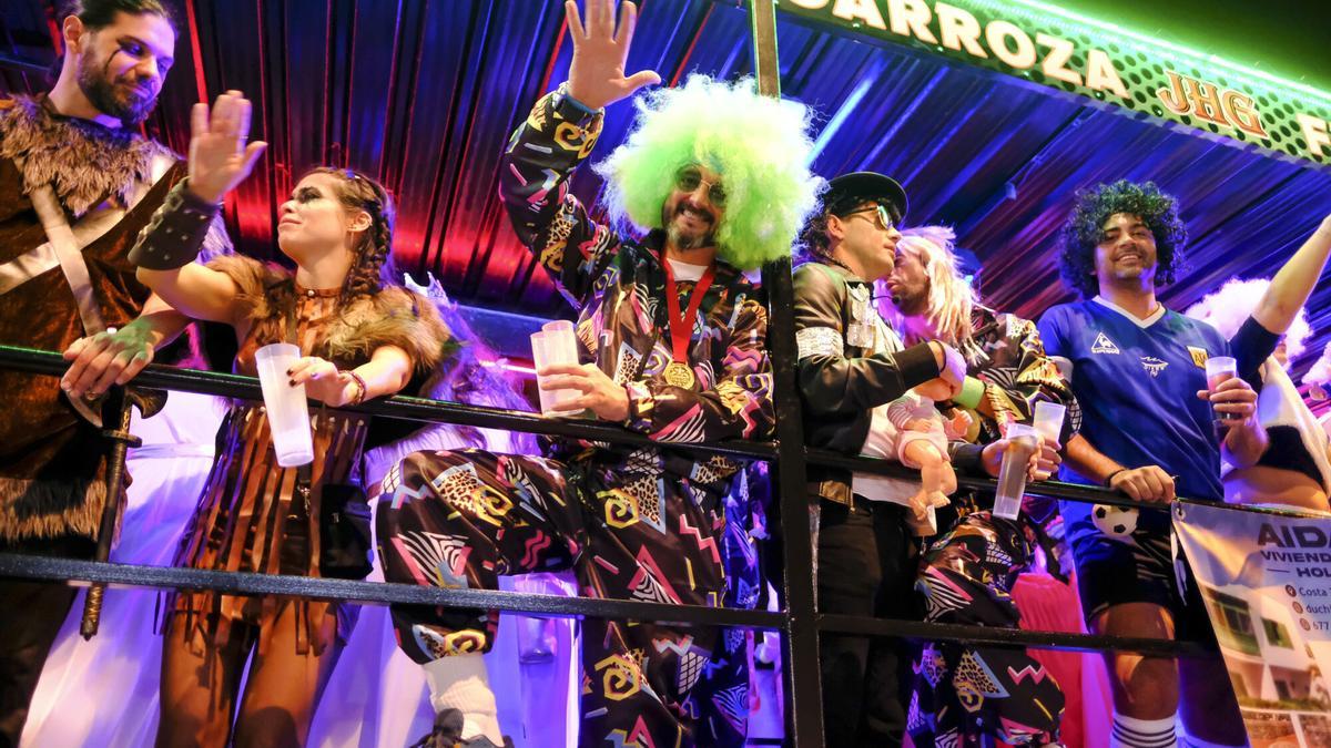 Llegada de la Cabalgata del Carnaval de Las Palmas de Gran Canaria 2025, en una imagen de archivo