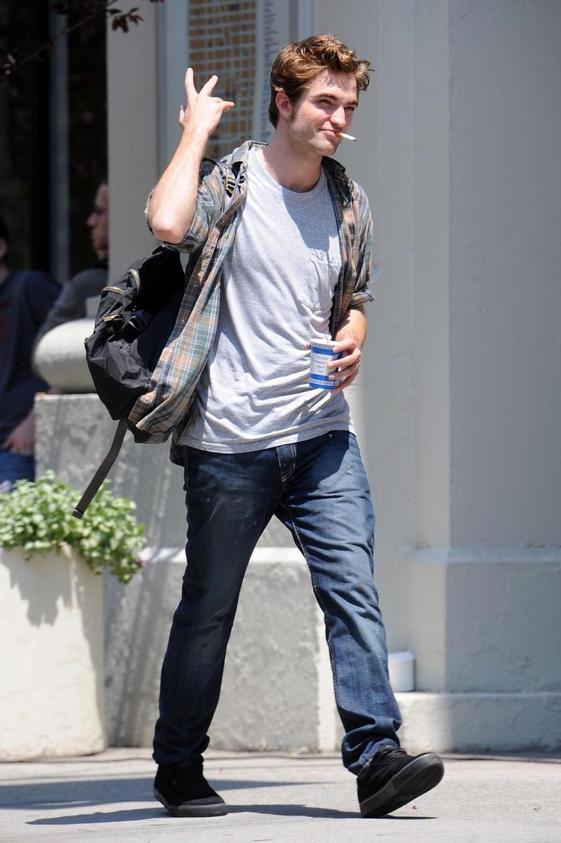 Robert Pattinson rodando Remember me'