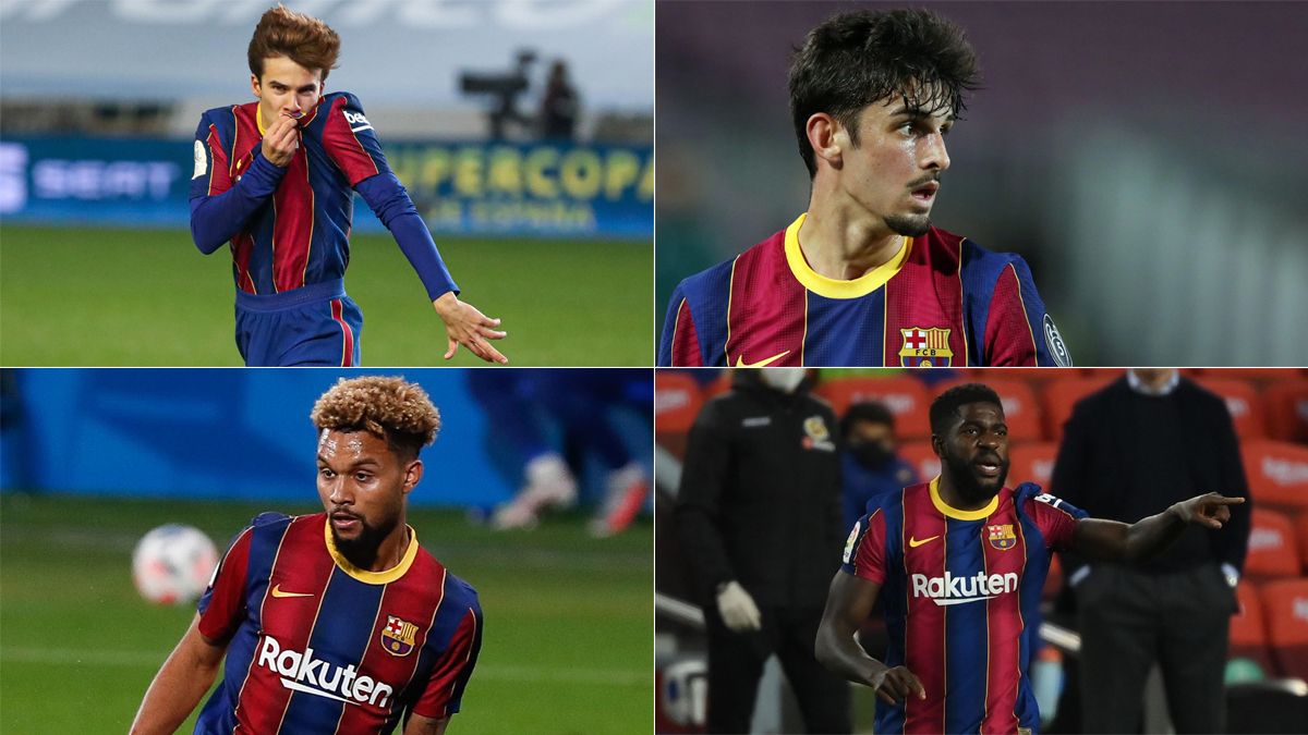 Riqui Puig, Trincao, Umtiti y Konrad serán titulares en Cornellà