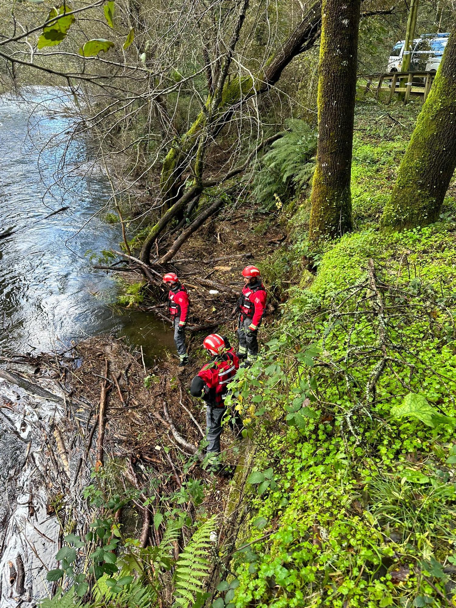 Recuperan del río Arenteiro el cadáver de una mujer de 89 años