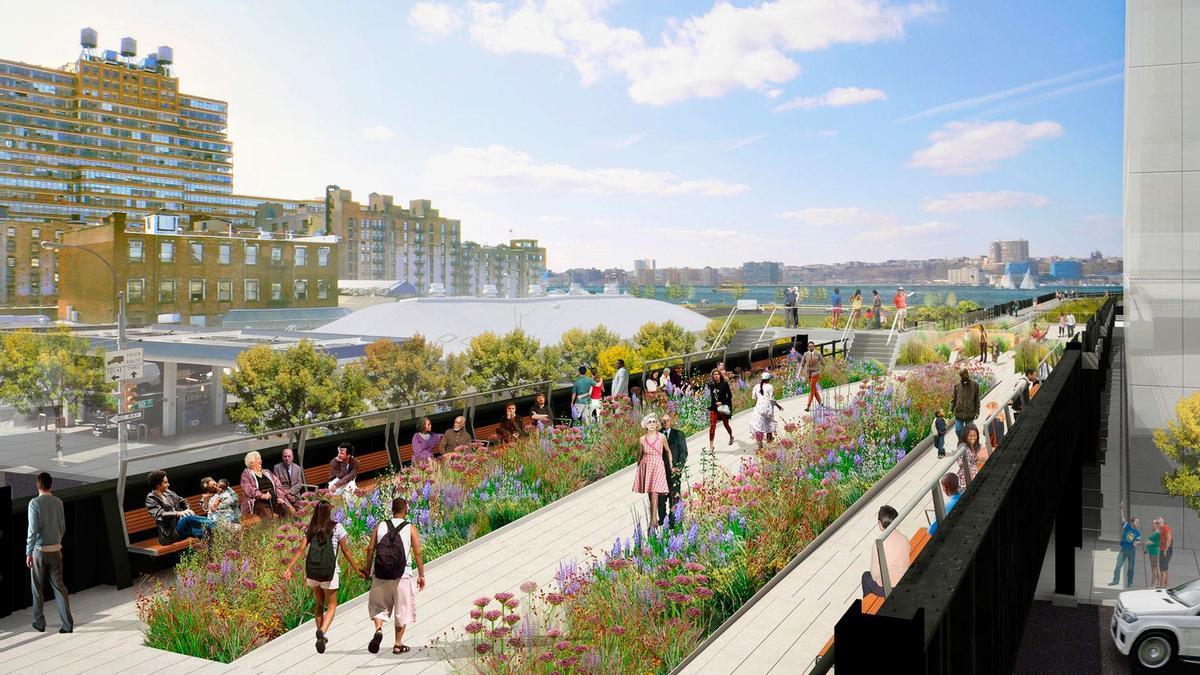 Nueva York ampliará su famosa pasarela elevada High Line