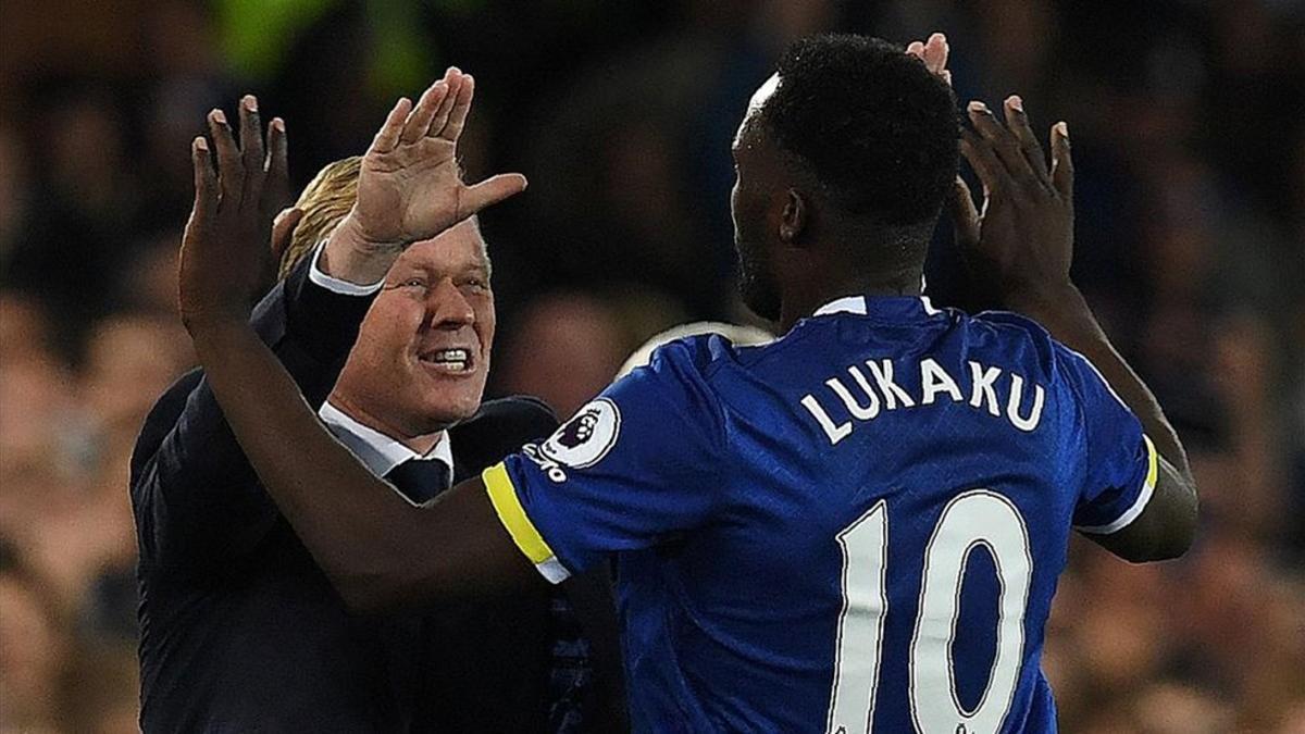 Koeman admite que sería difícil encontrar un sustituto de Lukaku para el Everton