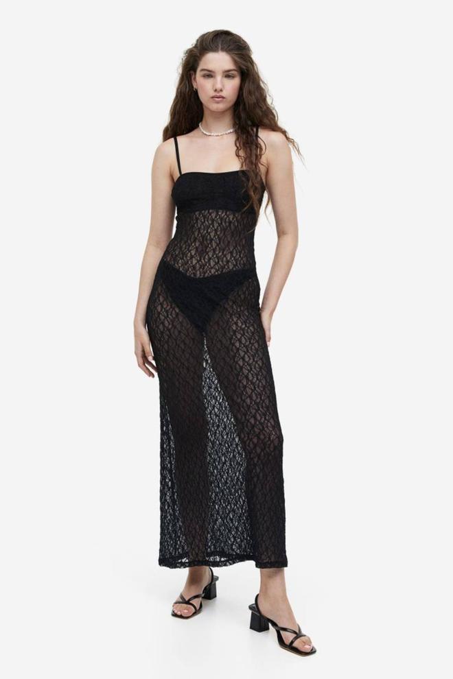 Vestido de encaje de H&amp;M