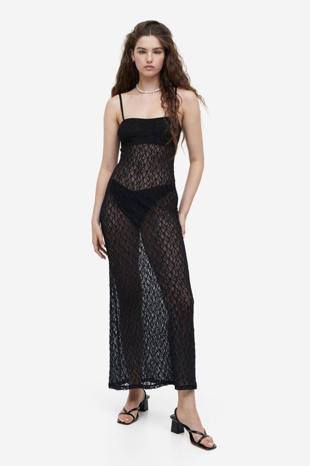 Vestido de encaje de H&M
