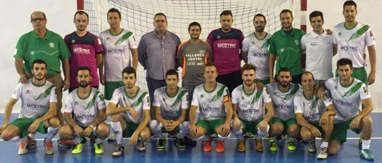 El Fútbol Sala Alberic aspira al ascenso tras una profunda transformación