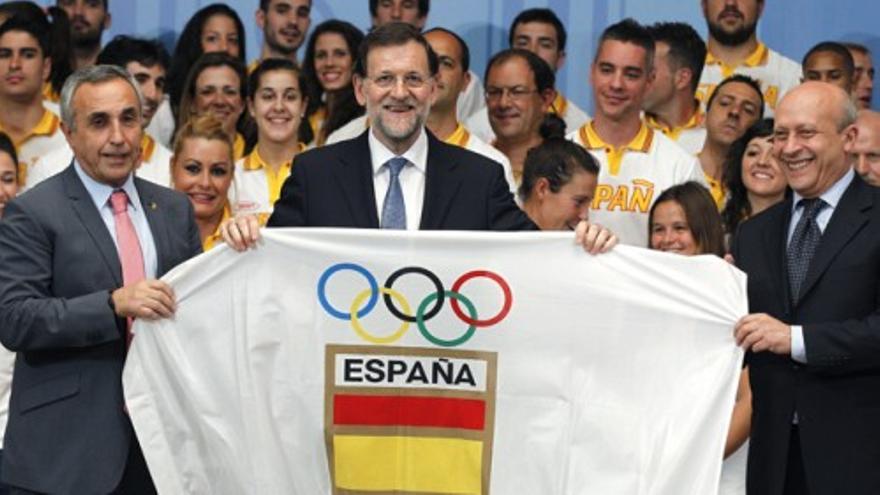 Rajoy: &quot;Haremos lo mismo que los deportistas&quot;