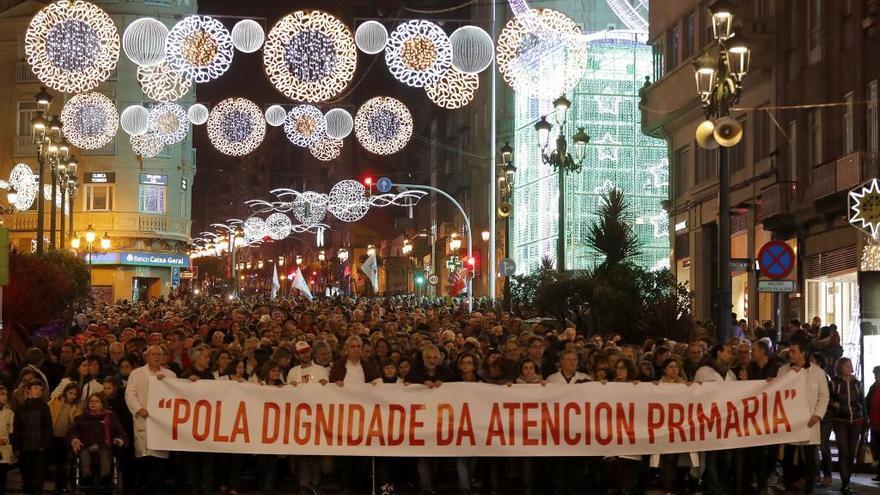 La manifestación celebrada el jueves reunió a decenas de miles de personas. // José Lores