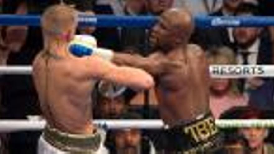 Mayweather s&#039;emporta el duel