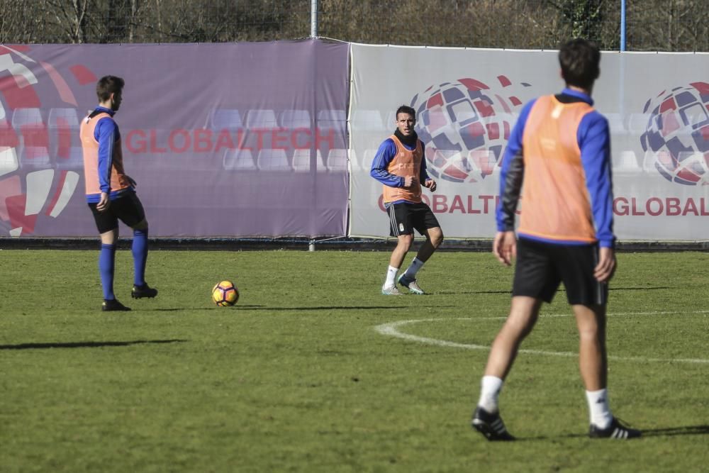 Entrenamiento del Real Oviedo