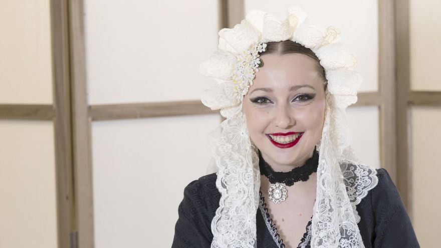 Cristina Guillén Roque, candidata de la Hoguera Barrio San Agustín