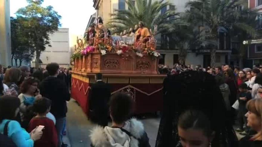 Procesión de la Santa Cena por las calles de Elche