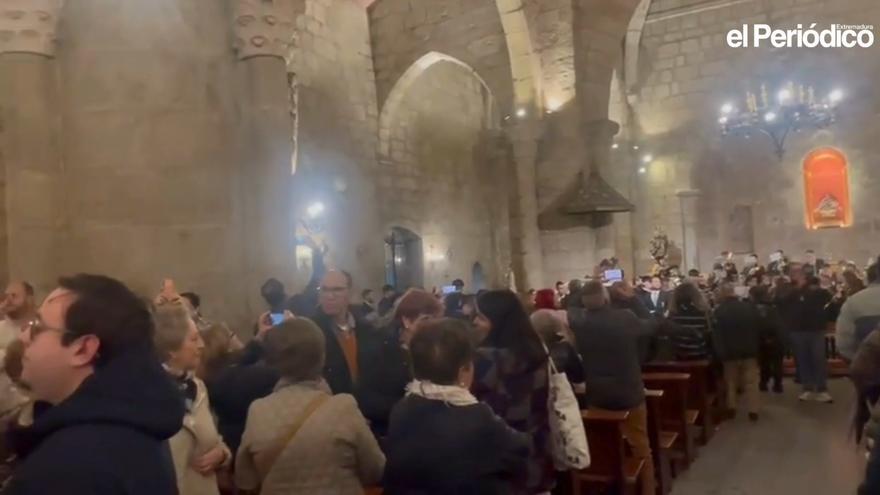 VIDEO | Suspendida la procesión de la víspera de la Mártir por la lluvia