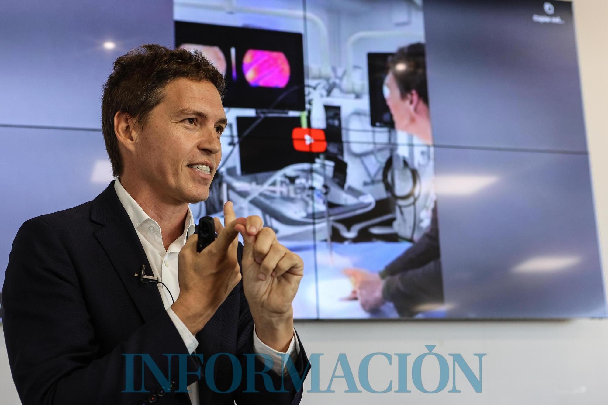 Iñaki Berenguer abre el curso del Campus de Alcoy de la UPV con una ponencia sobre Ia IA aplicada a sanidad