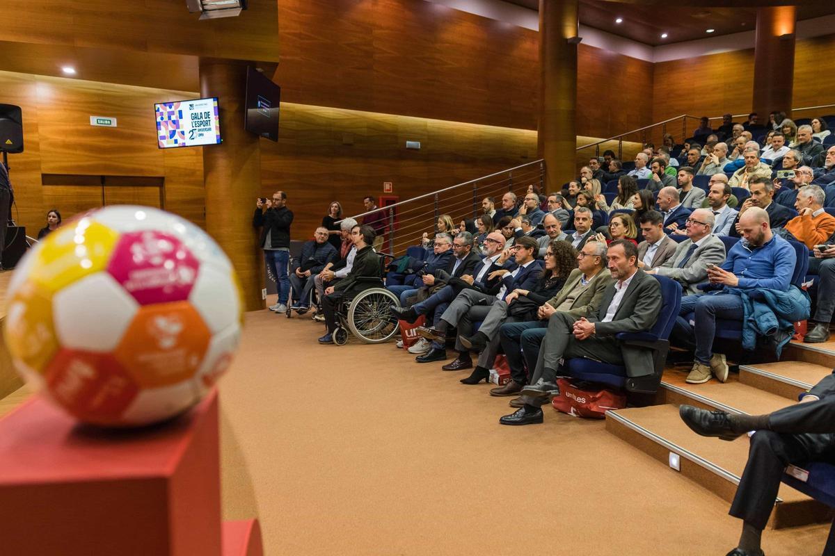 Asistentes s la Gala del Deporte de la UMH.