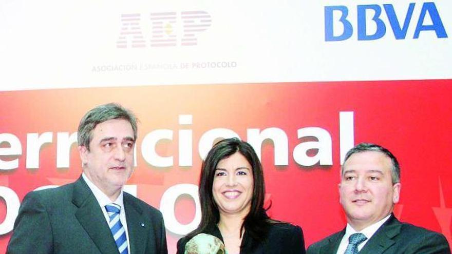 Fuente, Blanca Ruiz y Elías Feito.