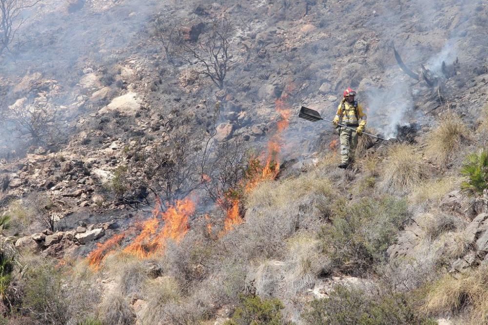 Incendio en Portman