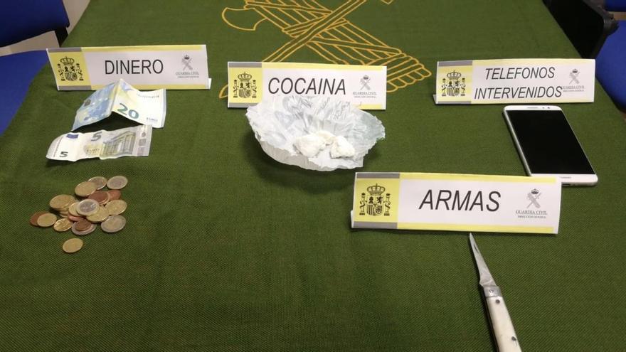 La Guardia Civil detiene a dos personas en Pozoblanco que transportaban cocaína en el pañal de su bebé