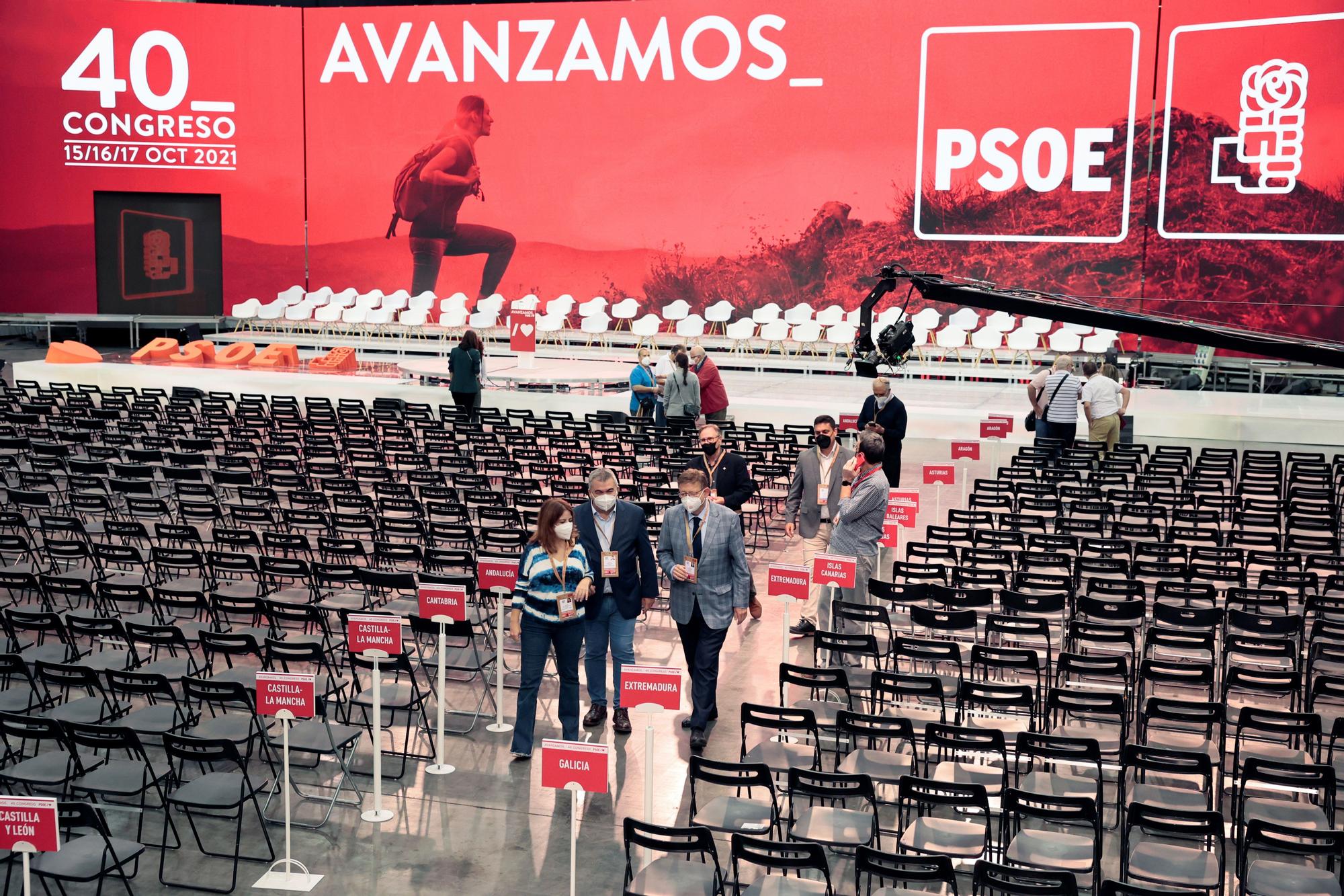 Congreso del PSOE en Valencia