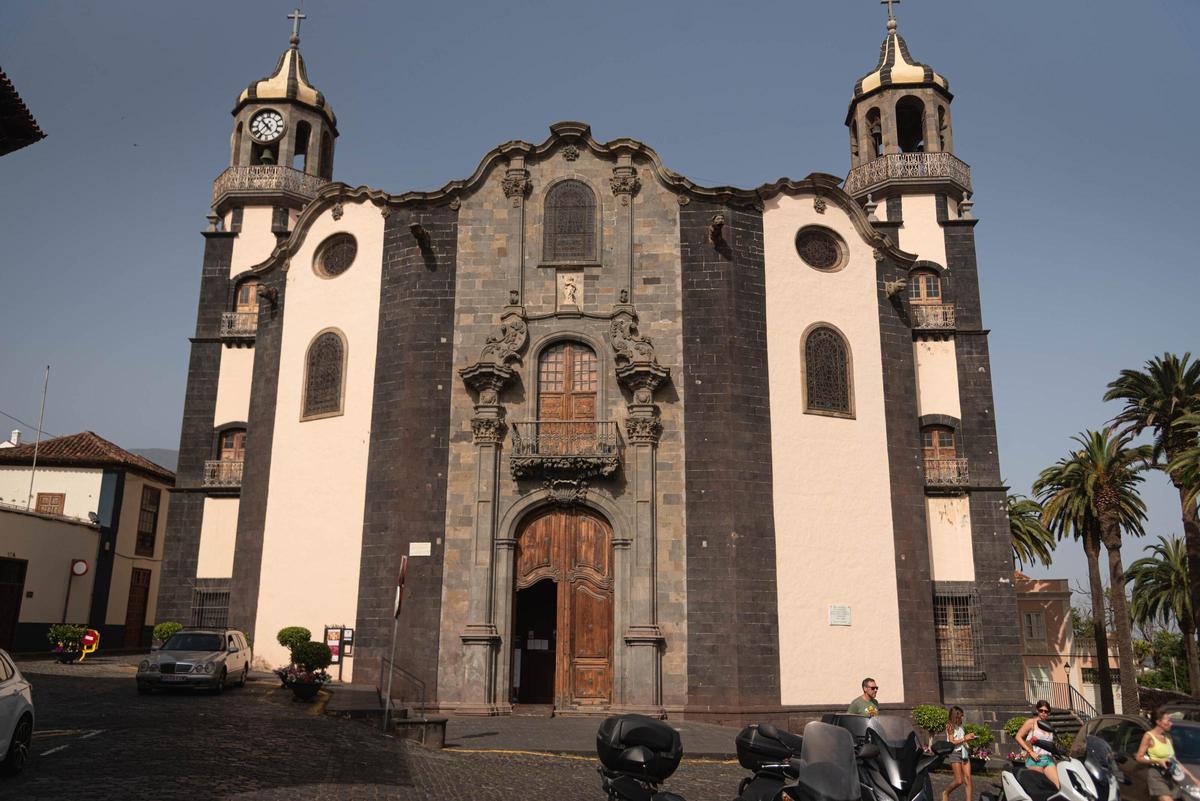 La fachada de la iglesia de La Concepción