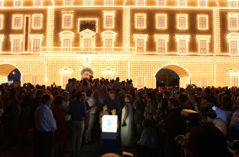 El encendido del Real de Cortijo de Torres