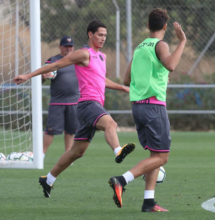 Primer entrenamiento de Lucik con el Levante